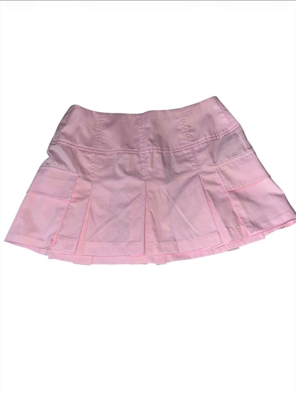 Forever 21 Light Pink Pleated Mini Skirt